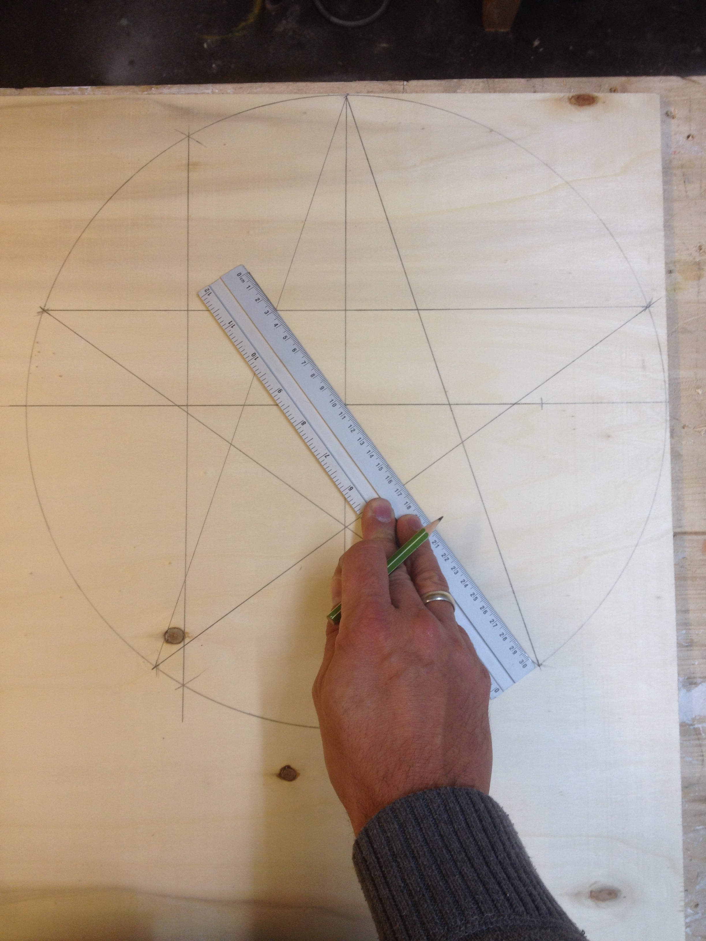 Zeichnen stern 5 zirkel zackiger ohne VIDEO: Einen