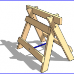 vielseitiger Arbeitsbock vielseitiger Arbeitsbock